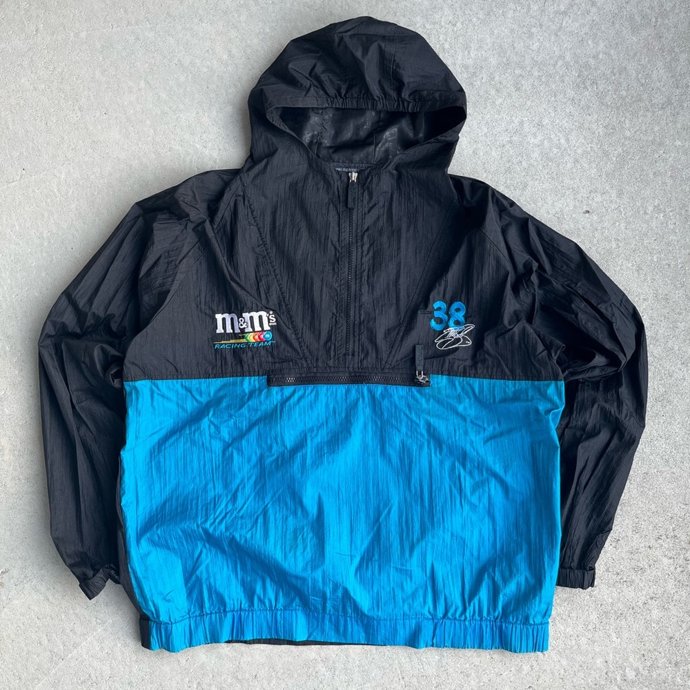 Chase Authentics Black and Blue Windbreaker